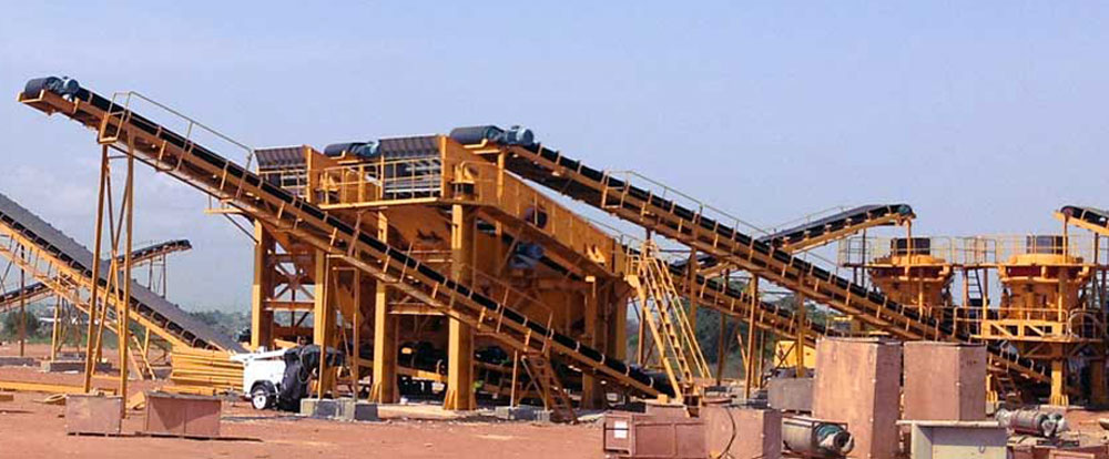 Development of stone crushing equipment